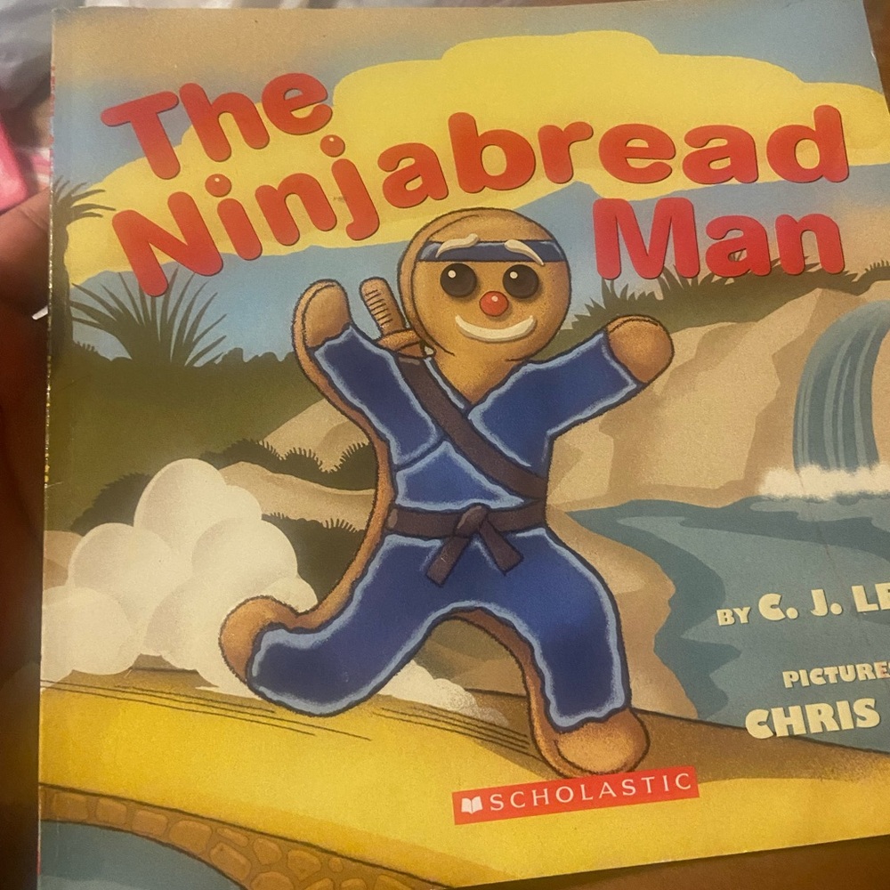 “The ninjabread man” book